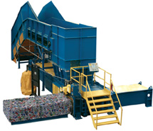 Two Ram Baler